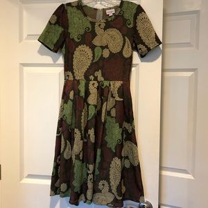 NWOT Paisley Lularoe Small Amelia